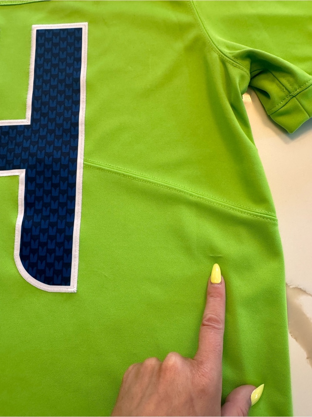 🔥 Nike Seattle Seahawks DK Metcalf Action Green Jersey XXL - Picture 3 of 12